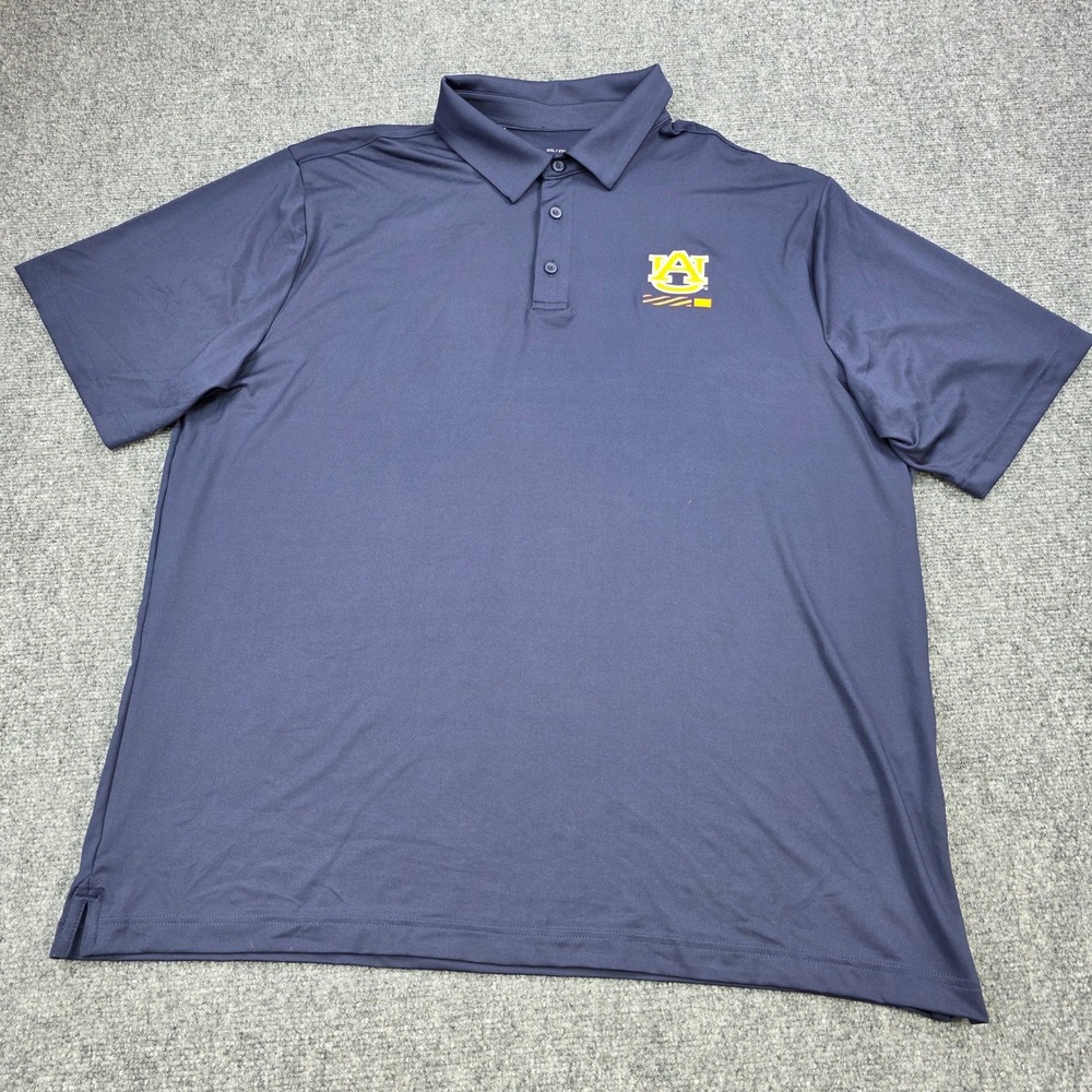 Under Armour Auburn Tigers Polo Shirt 2XL XXL Loose Fit UPF 50+‎ Golf